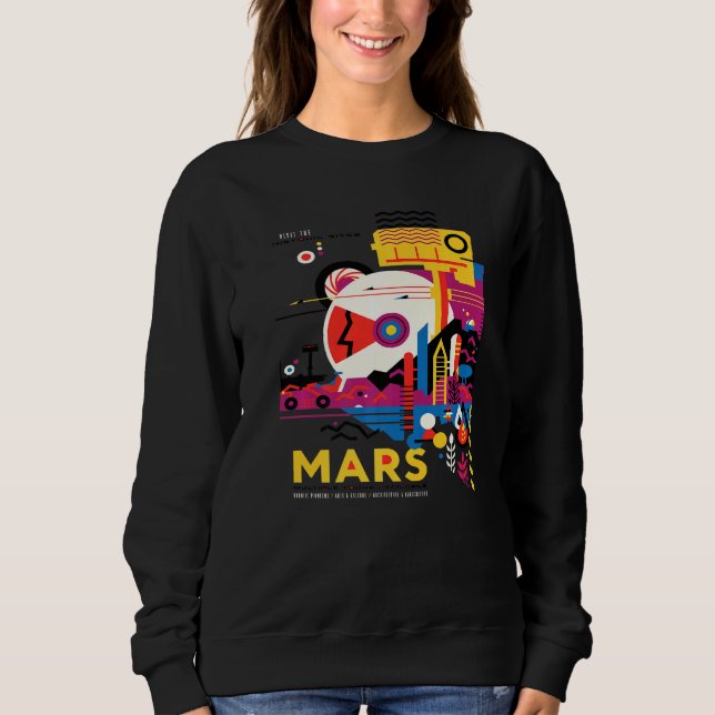 Camiseta Exploração de Marte (Frente)