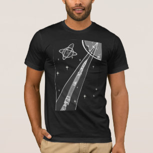 Camiseta Exploração do espaço 101a