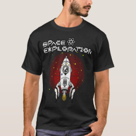 Camiseta Exploração do Espaço de Futurismo Retroativo