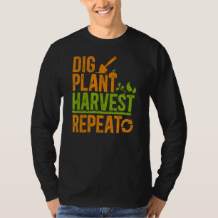 Camiseta Exploração repetida de Fazendas pela central de ce