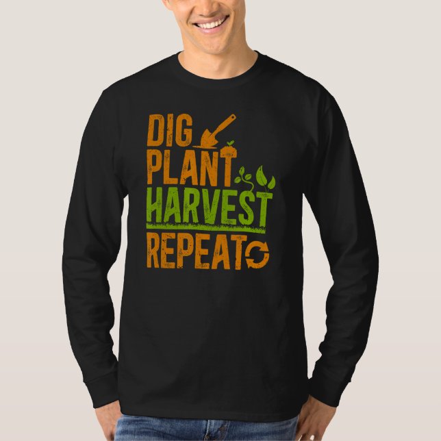 Camiseta Exploração repetida de Fazendas pela central de ce (Frente)