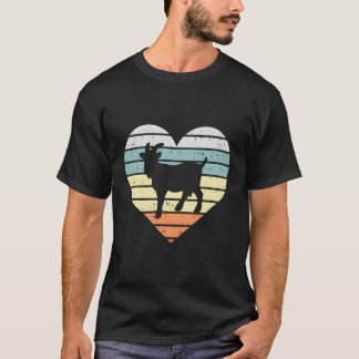 Camiseta Explorações de criação de Fazendas com coração de
