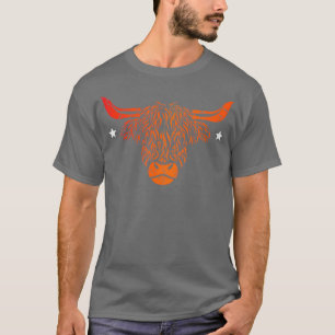 Camiseta Explorações de criação de gado em terras altas