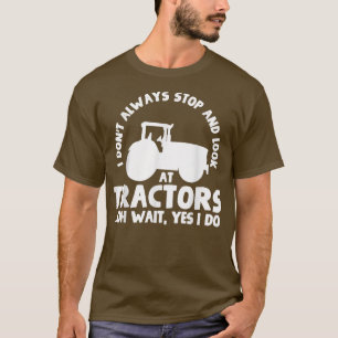 Camiseta Explorações de fabrico de tratores para a criação 