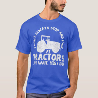 Camiseta Explorações de fabrico de tratores para a criação 