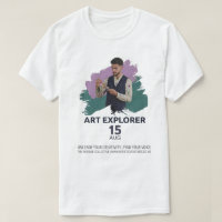 Explorador de Arte Tela de Poster Artístico - Desp