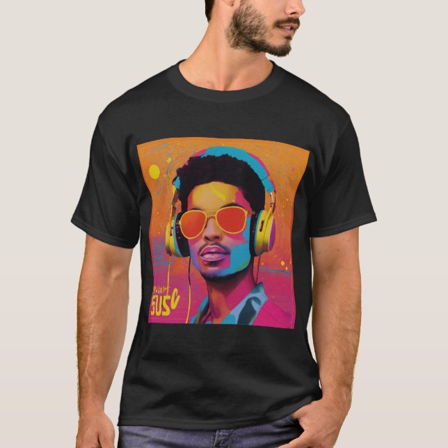 Camiseta "Explorador de Auditoria: Teto Beats & Dreams" (Frente)