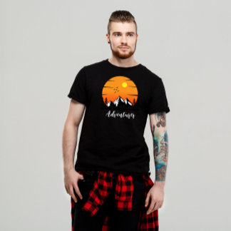 Camiseta "Explorador de Aventura de Montanha: