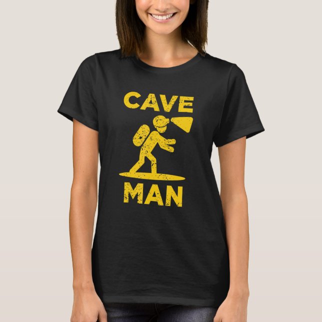 Camiseta Explorador De Cavernas E Natureza (Frente)