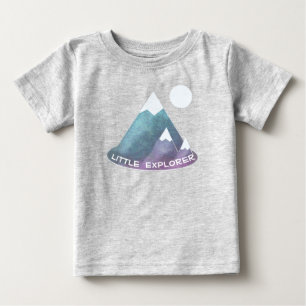 Camiseta Explorador de Cena de Montanha