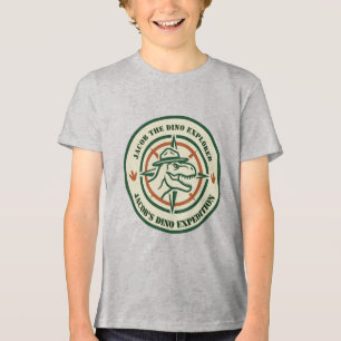 Camiseta Explorador de Dinossauros Dino
