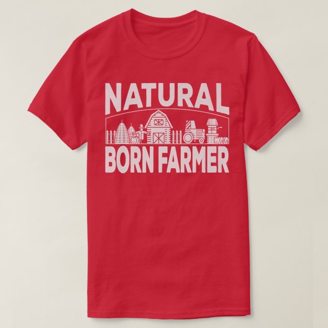 Camiseta Explorador de Nasceres Natural trator Verde Funny  (Frente do Design)