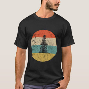 Camiseta Explorador de petróleo de extração de óleo de óleo