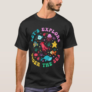 Camiseta Explorador De vamos Sob O Aluno Do Professor De Ma