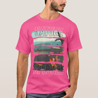 Camiseta Explorador do Natureza - Acampamento
