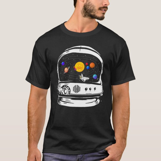 Camiseta Explorador espacial (Frente)
