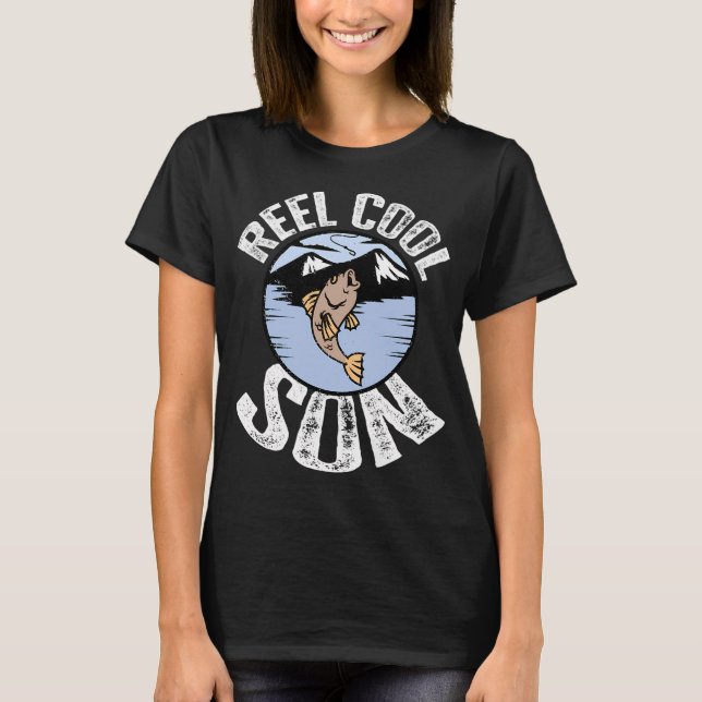 Camiseta Explorador Espacial Astronauta Pescador (Frente)