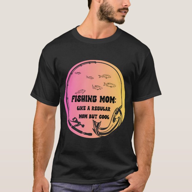 Camiseta Explorador Espacial Astronauta Pescador (Frente)