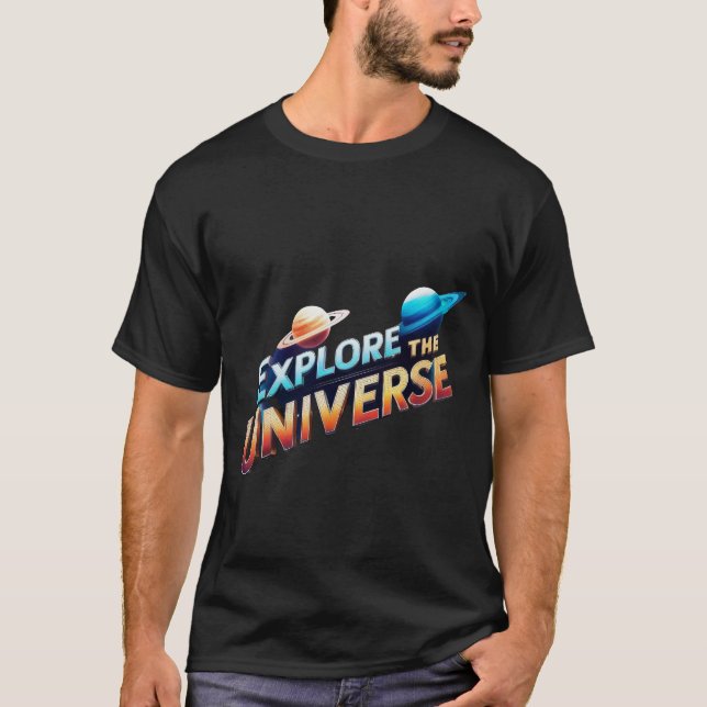 Camiseta Explorador Galático (Frente)