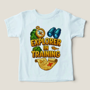 Camiseta Explorador no Treinamento do Toddler Tee