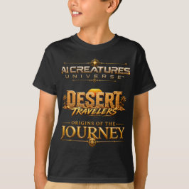Camiseta Explorador Robô Viajante do Deserto AIC