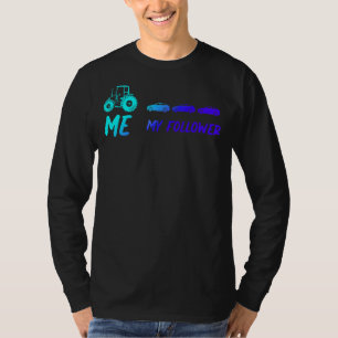 Camiseta Exploradores Agricultores De Trator De Folhas De M