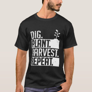 Camiseta Exploradores Agricultores Repetitivos De Colheita