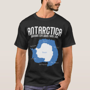 Camiseta Exploradores Confundidos Da Antártica Desde 1820 A