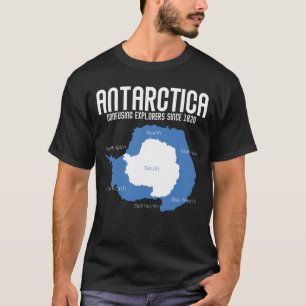 Camiseta Exploradores Confundidos Da Antártica Desde 1820 E