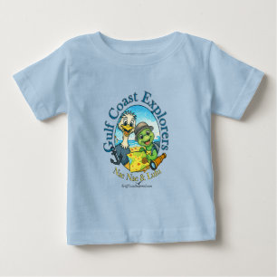 Camiseta Exploradores da Costa do Golfo de Nae & Lulu