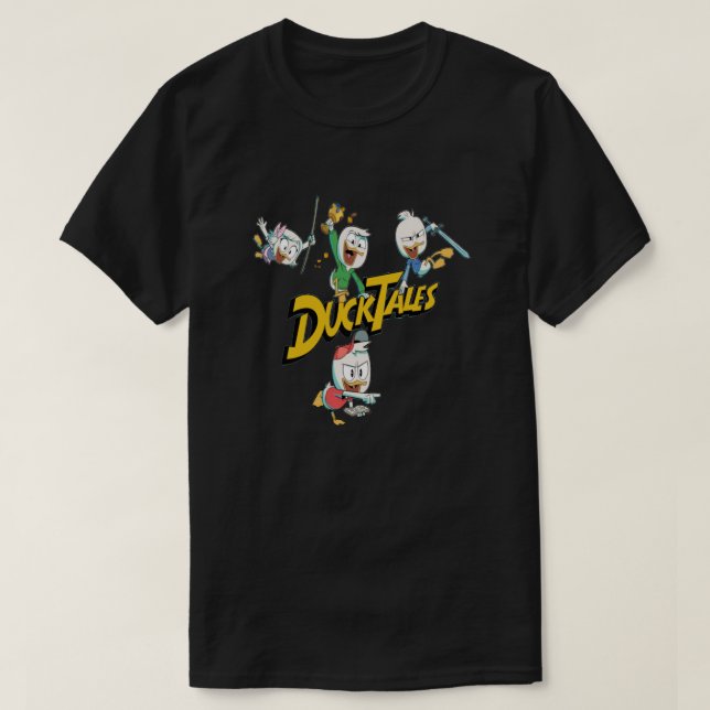 Camiseta Exploradores De DuckTales Clássicos (Frente do Design)
