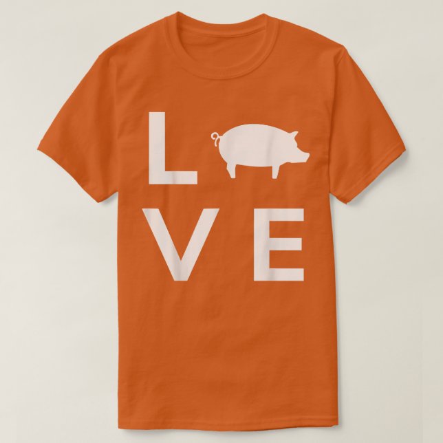 Camiseta Exploradores de suínos agrícolas que semeiam leitõ (Frente do Design)