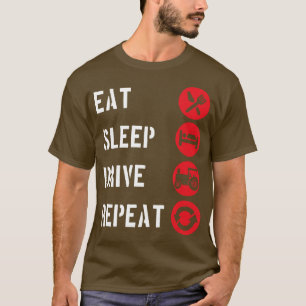 Camiseta Exploradores e máquinas engraçadas do Trator Cou