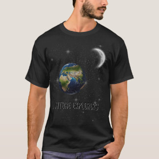 Camiseta Exploradores Futuros - Design de Espaço para Adven