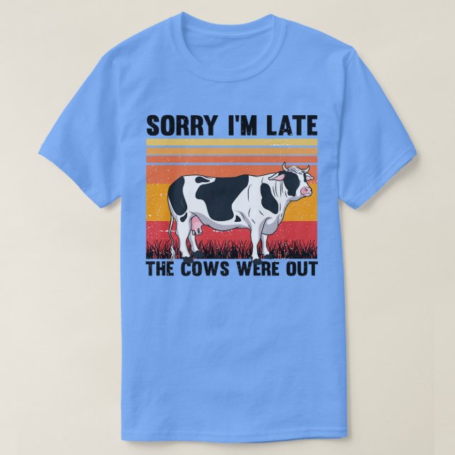 Camiseta Exploradores pecuários de vacas hilariantes fazend (Frente do Design)