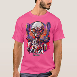 Camiseta Explorando encantamento extraterrestre