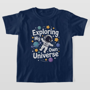 Camiseta Explorando meu próprio Universo