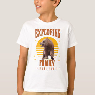 Camiseta Explorando o Aventura Familiar