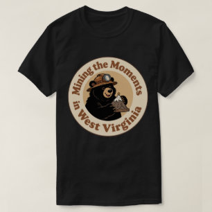 Camiseta Explorando os Momentos_ West Virginia Tiny Mountai