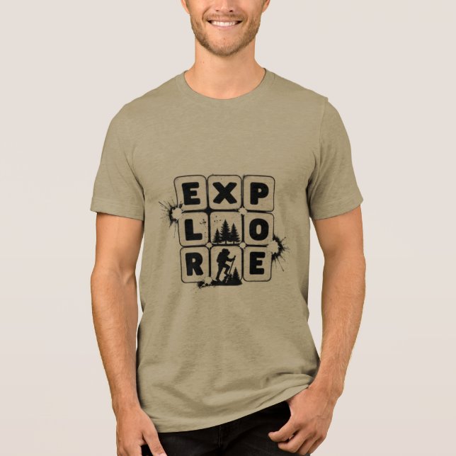 Camiseta explorar (Frente)