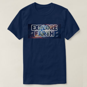 Camiseta Explorar a Terra