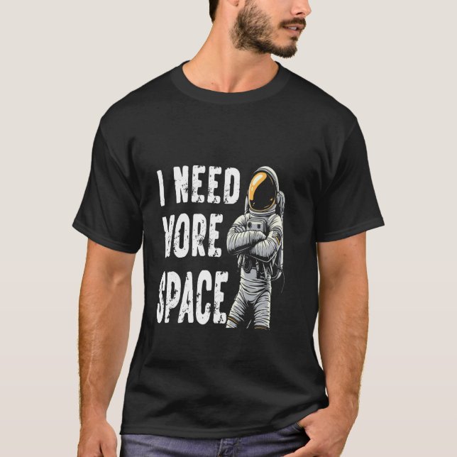 Camiseta Explorar Homens do Astronauta Espacial Universo (Frente)