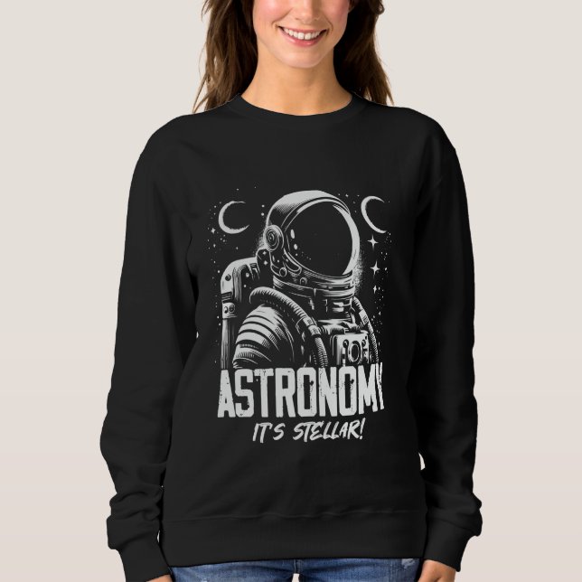Camiseta Explorar Homens do Astronauta Espacial Universo (Frente)