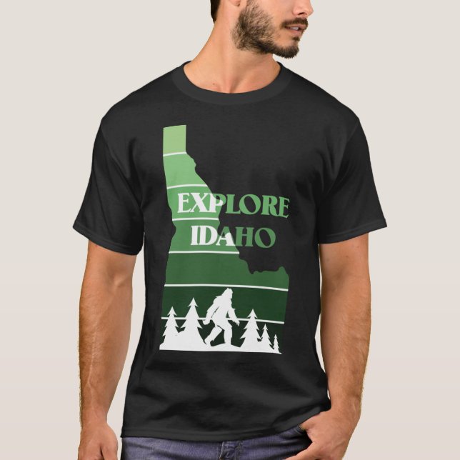 Camiseta Explorar Idaho (Frente)