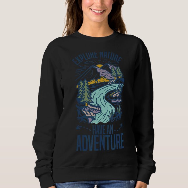Camiseta Explorar Natureza Tem Um Explorador De Aventura (Frente)