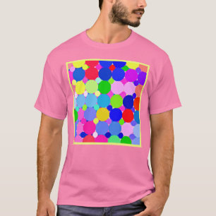 Camiseta Explorar nossa arte Na moda Padrões coloridas