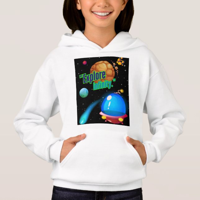Camiseta Explorar o infinito (Frente)