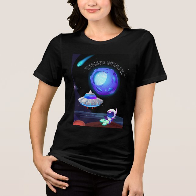 Camiseta Explorar o Infinity (Frente)
