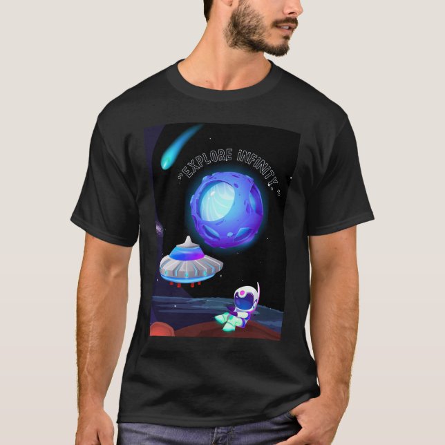 Camiseta Explorar o Infinity (Frente)