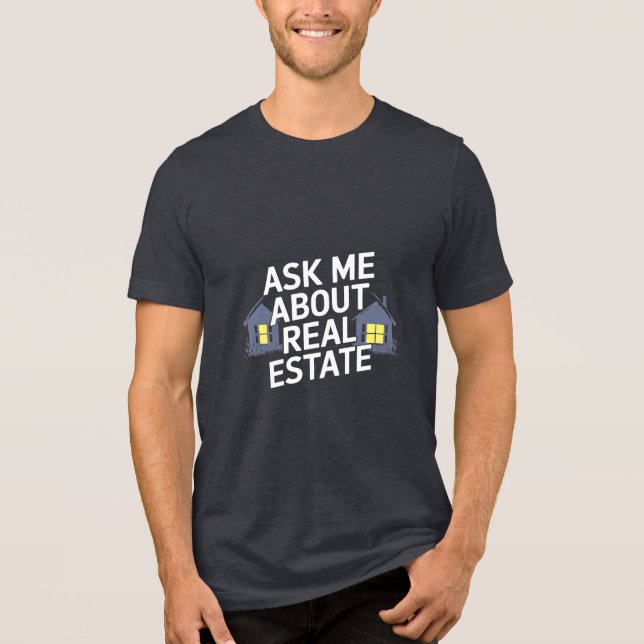 Camiseta Explorar oportunidades de imóveis (Frente)